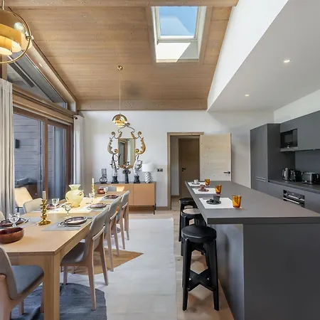 Duplex A Avec Spa, Piscine, Salle De Sport Et Cheminee - Fr-1-569-32 Megeve