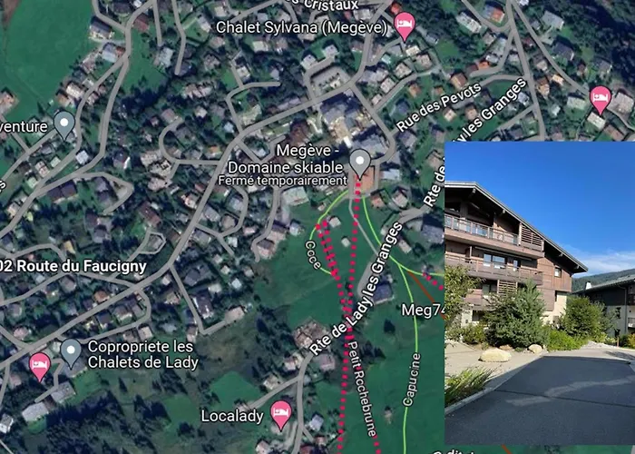 Duplex à Avec Spa, Piscine, Salle De Sport Et Cheminée - Fr-1-569-32 Megève