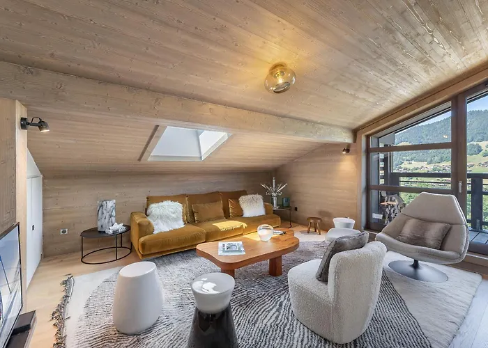 Appartamento Duplex à Avec Spa, Piscine, Salle De Sport Et Cheminée - Fr-1-569-32 Megève