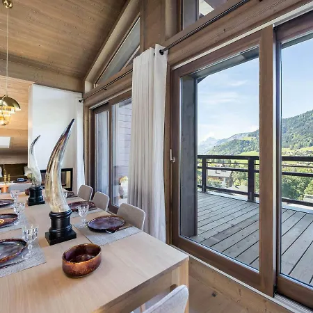 Duplex A Avec Spa, Piscine, Salle De Sport Et Cheminee - Fr-1-569-32 * Megeve