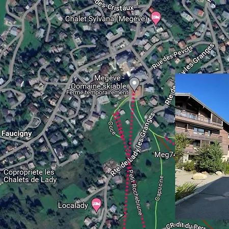 Duplex A Avec Spa, Piscine, Salle De Sport Et Cheminee - Fr-1-569-32 Megève