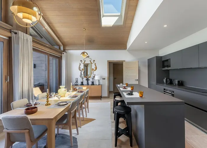 Duplex A Avec Spa, Piscine, Salle De Sport Et Cheminee - Fr-1-569-32 Megève